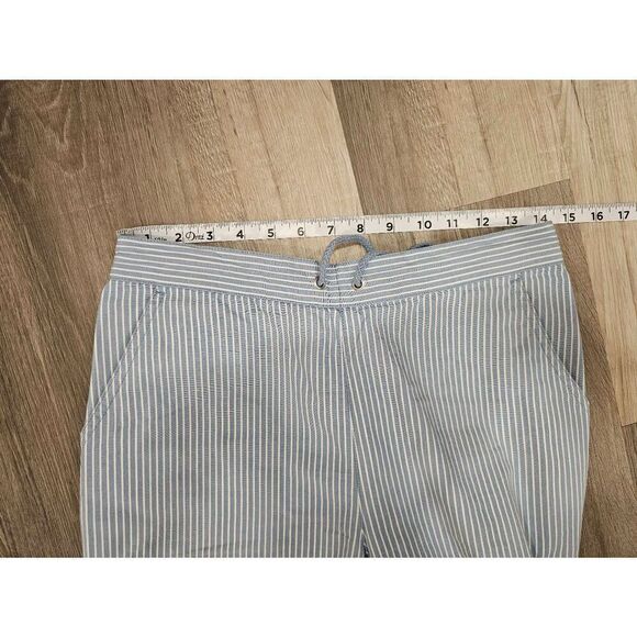 Hanna Anderson 100% Cotton Pants Wide Leg Striped size Small - Picture 4 of 8